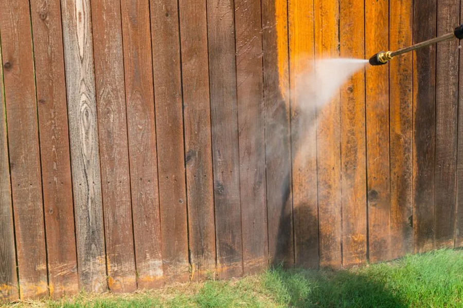 That is the power and efficiency of fence pressure washers